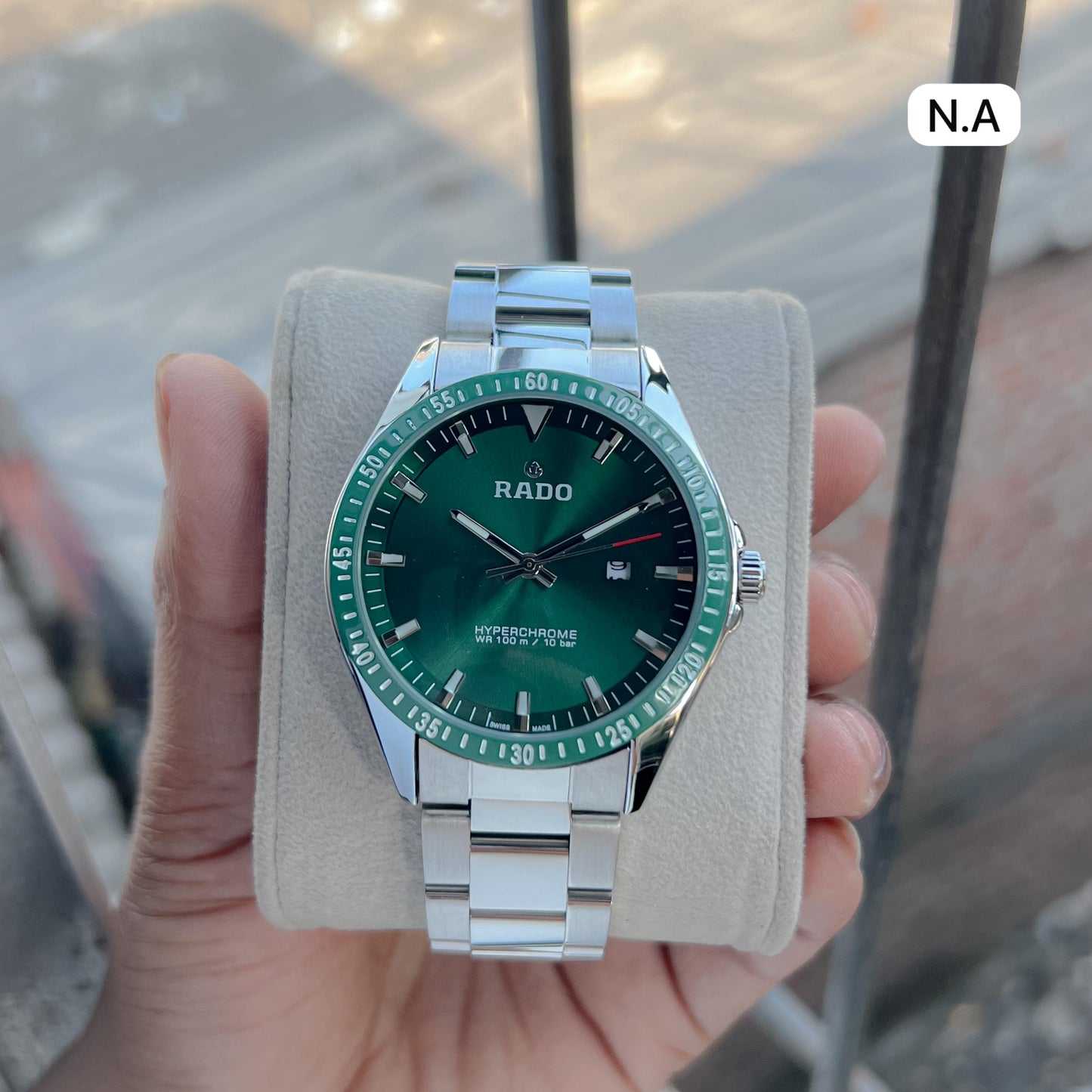 RADO Hyper Chrome with Bold Green Dial