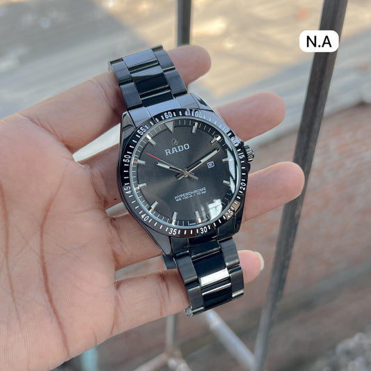 RADO Hyper Chrome with a bold Black dial