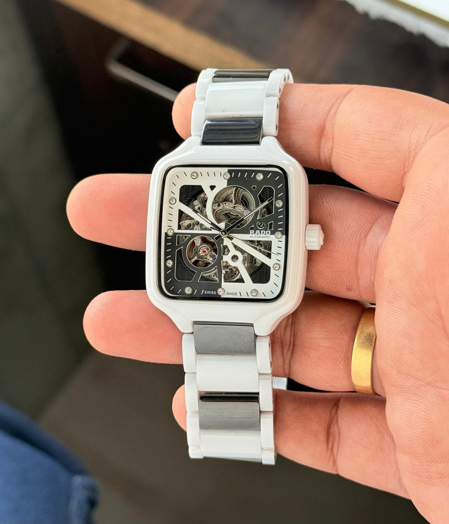 RADO TRUE SQUARE – OPEN HEART DIAMOND MASTERPIECE