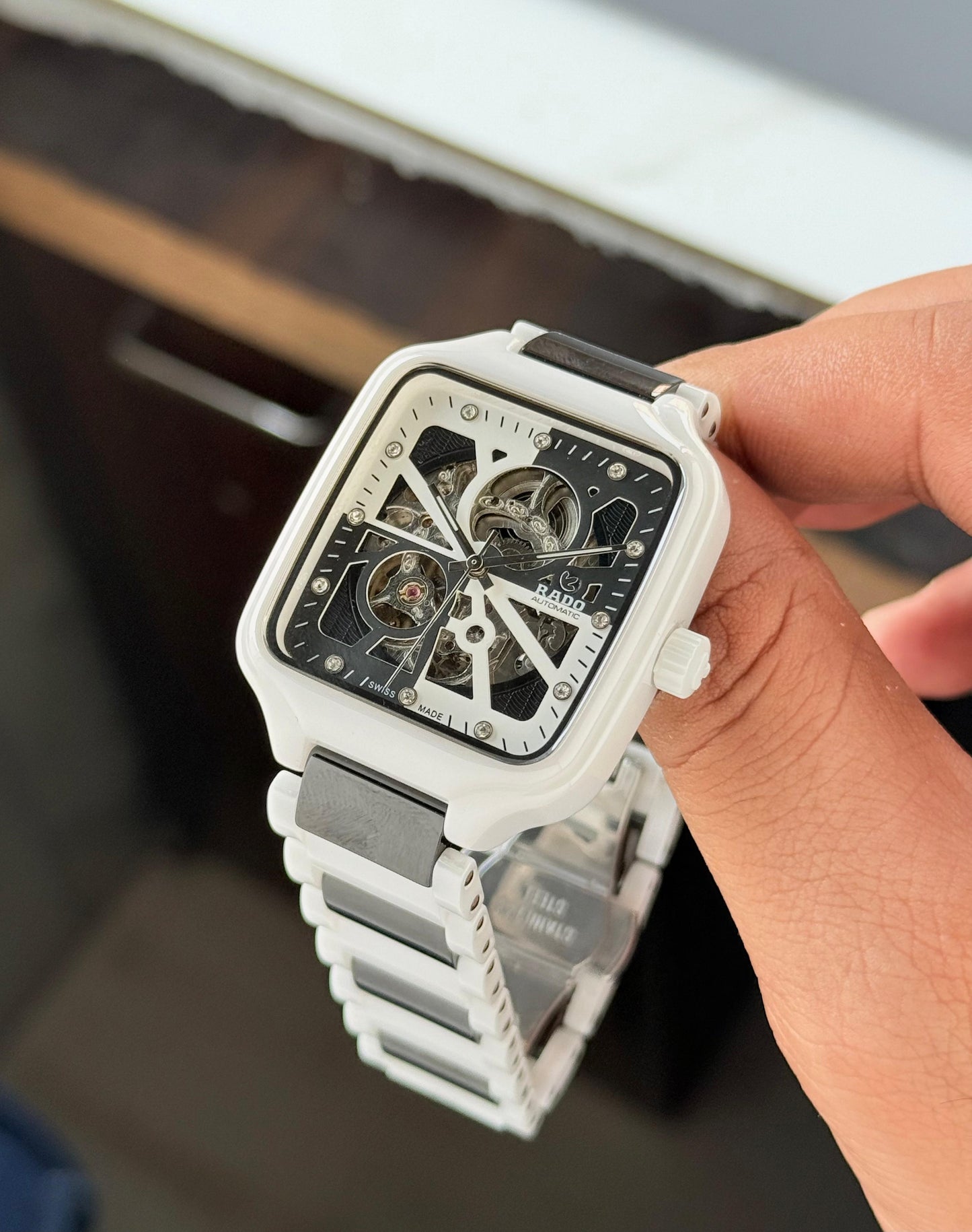 RADO TRUE SQUARE – OPEN HEART DIAMOND MASTERPIECE