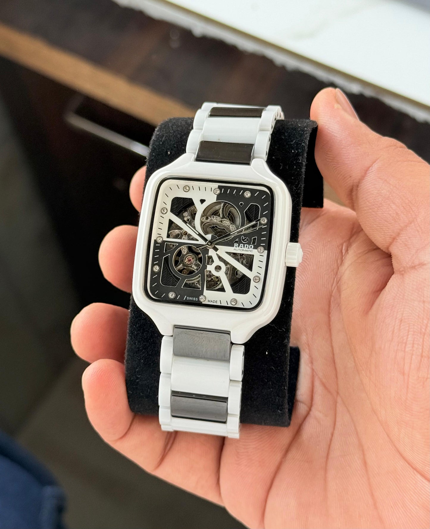 RADO TRUE SQUARE – OPEN HEART DIAMOND MASTERPIECE